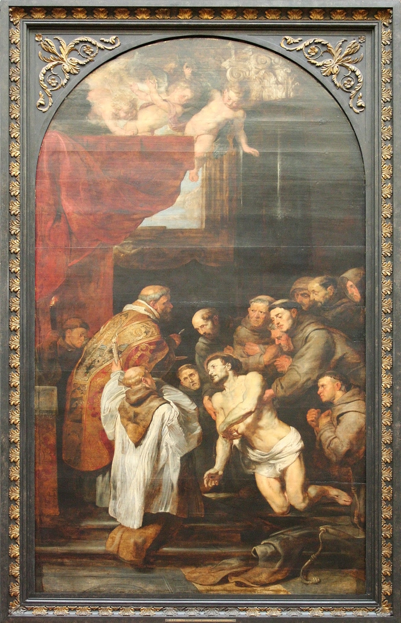La dernière communion de François d'Assise - Peter Paul Rubens