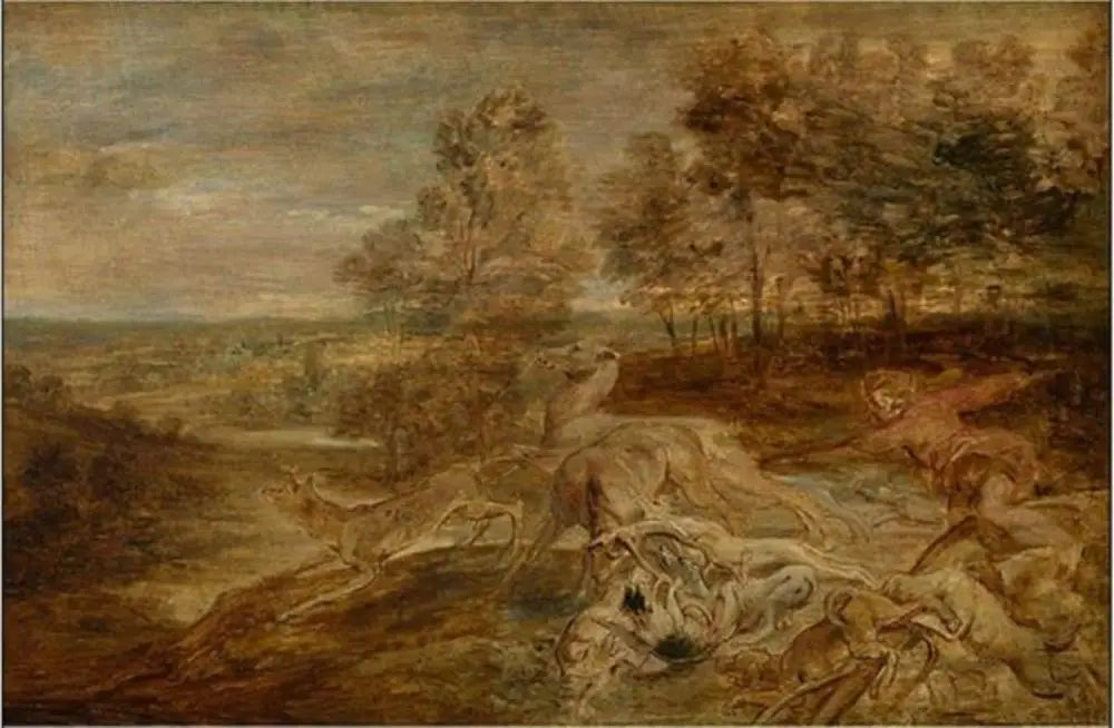 La chasse - Peter Paul Rubens - Alpha Reproduction