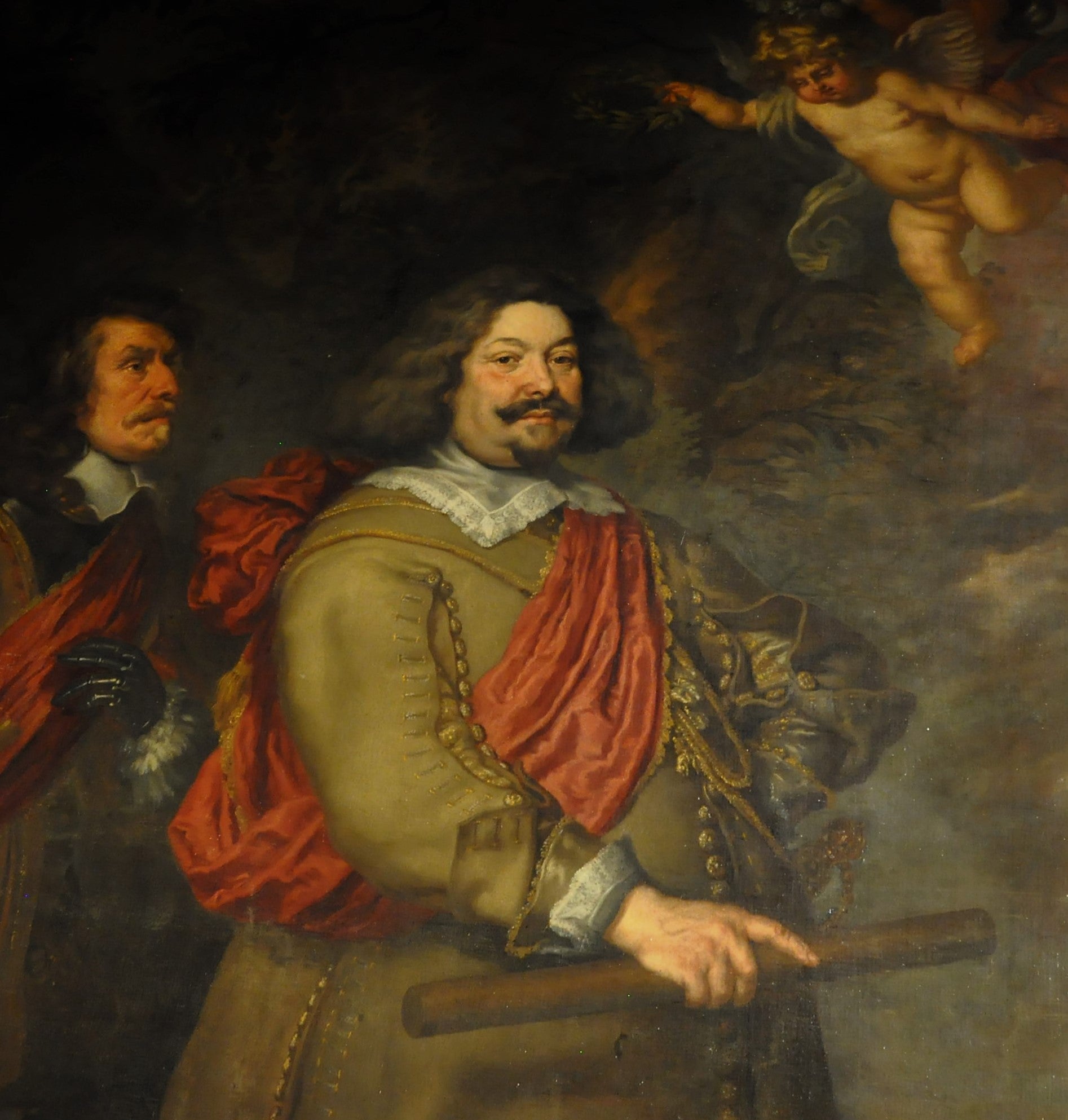 Portrait d'Octavio Piccolomini (1599-1656) avec son adjudant Hans Christopf Ranfft - Joachim von Sandrart