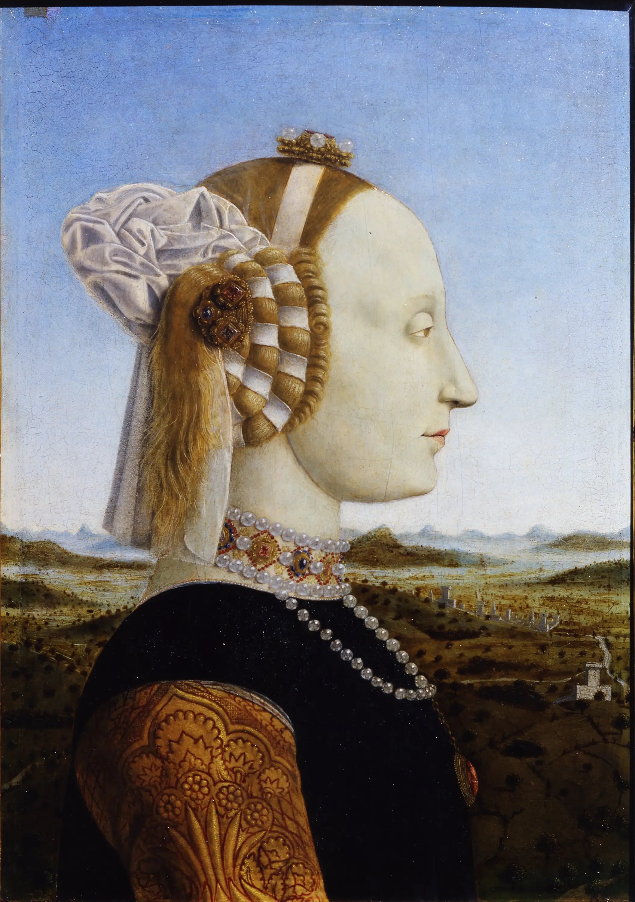 Portrait de Battista Sforza - Piero della Francesca - Alpha Reproduction