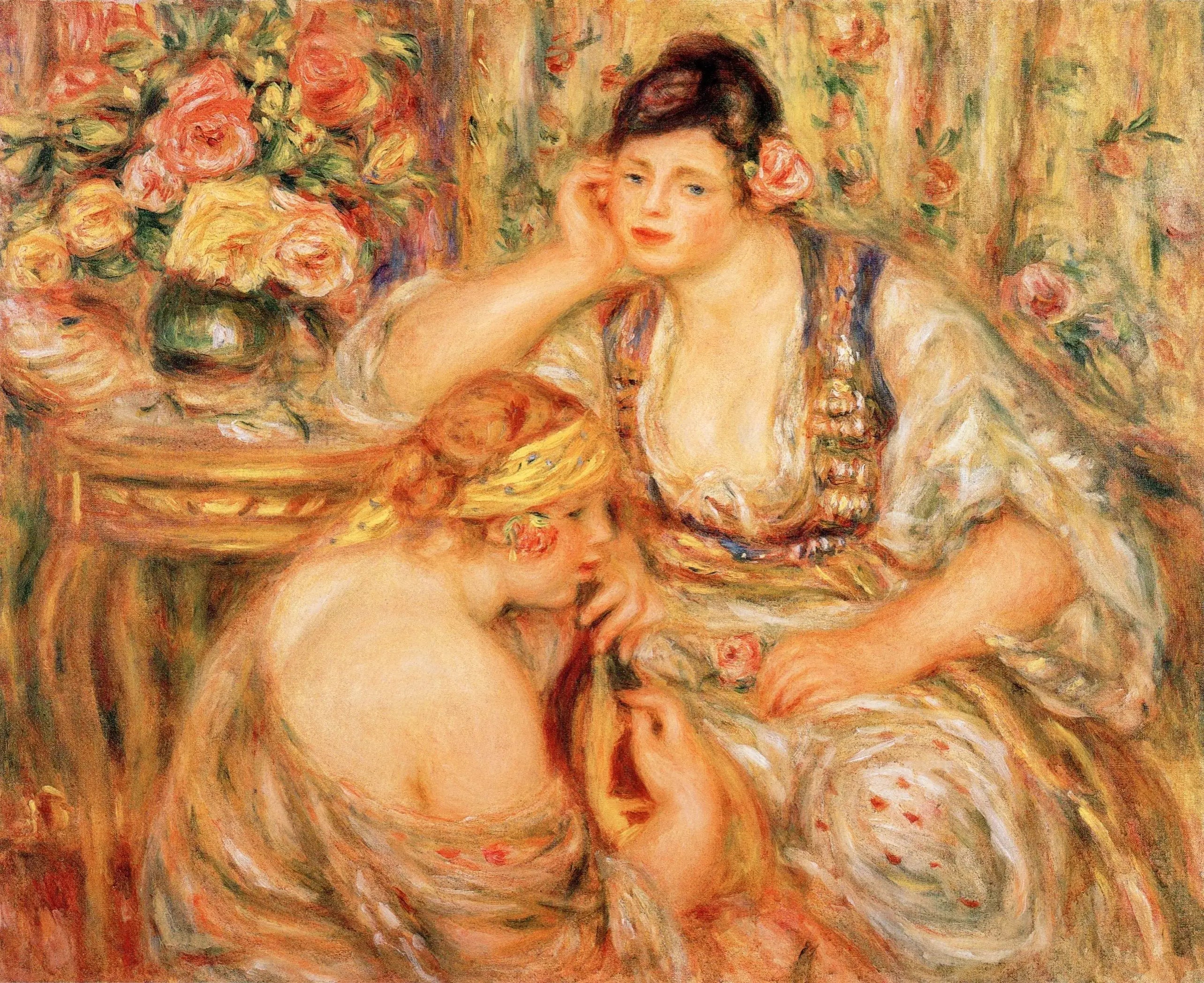 Reproduction du tableau « Le concert - Pierre-Auguste Renoir » par Alpha Reproduction en peinture à l’huile