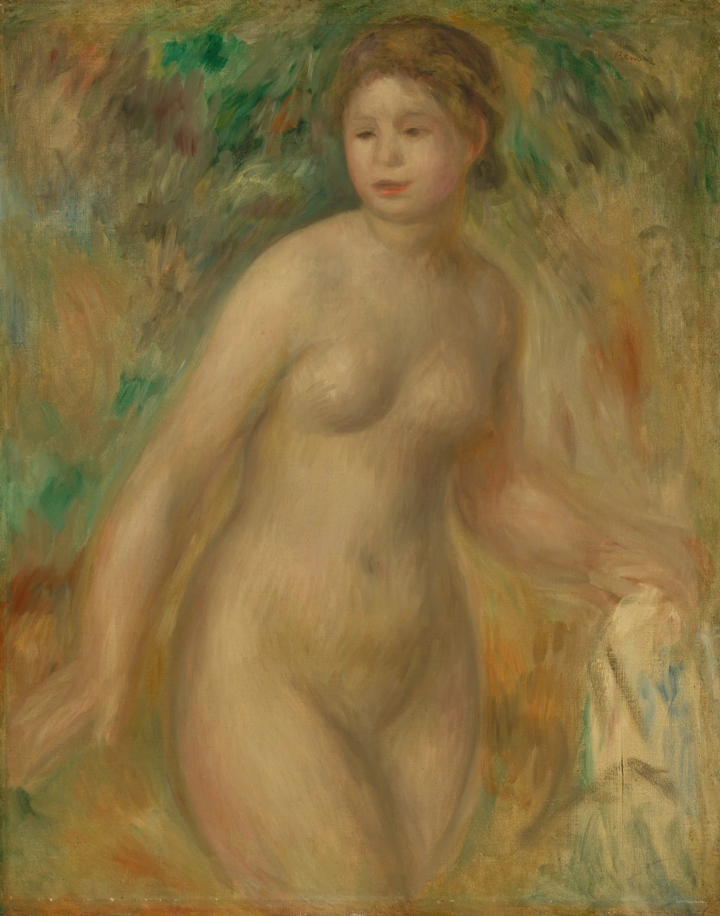 Reproduction du tableau « Nu - Pierre-Auguste Renoir » par Alpha Reproduction en peinture à l’huile