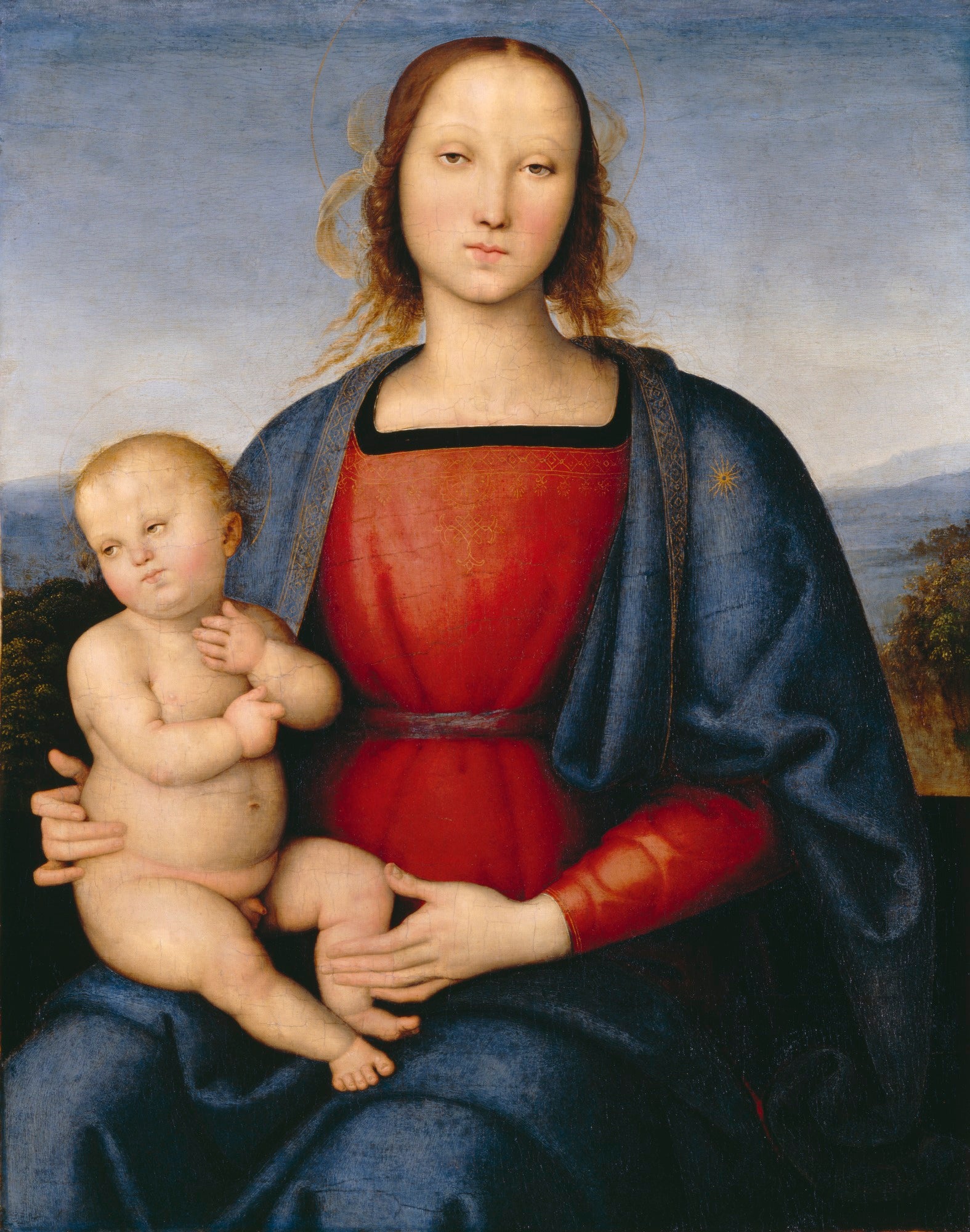 Vierge à l'Enfant - Pietro Perugino
