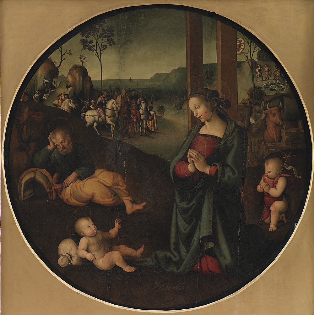 La Sainte Famille - Pietro Perugino