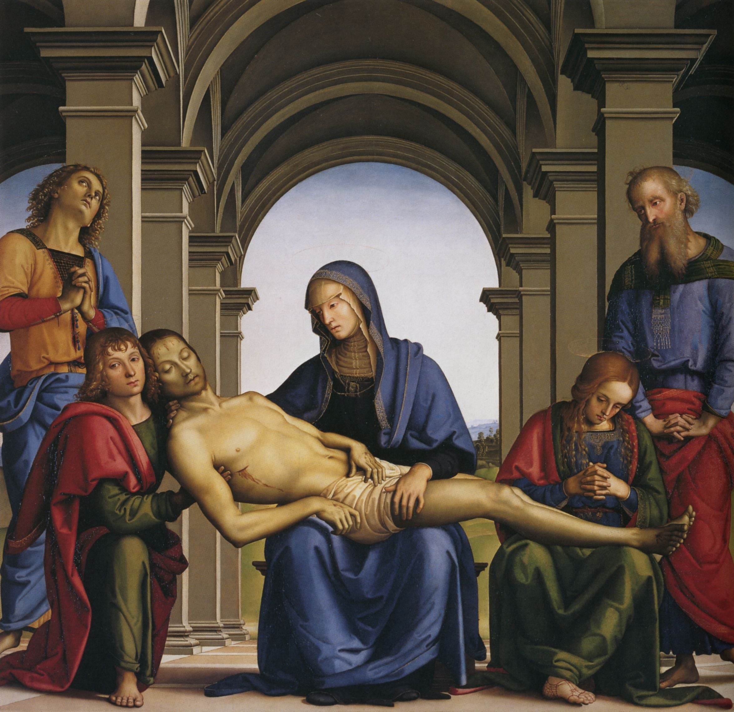 La Pietà - Pietro Perugino