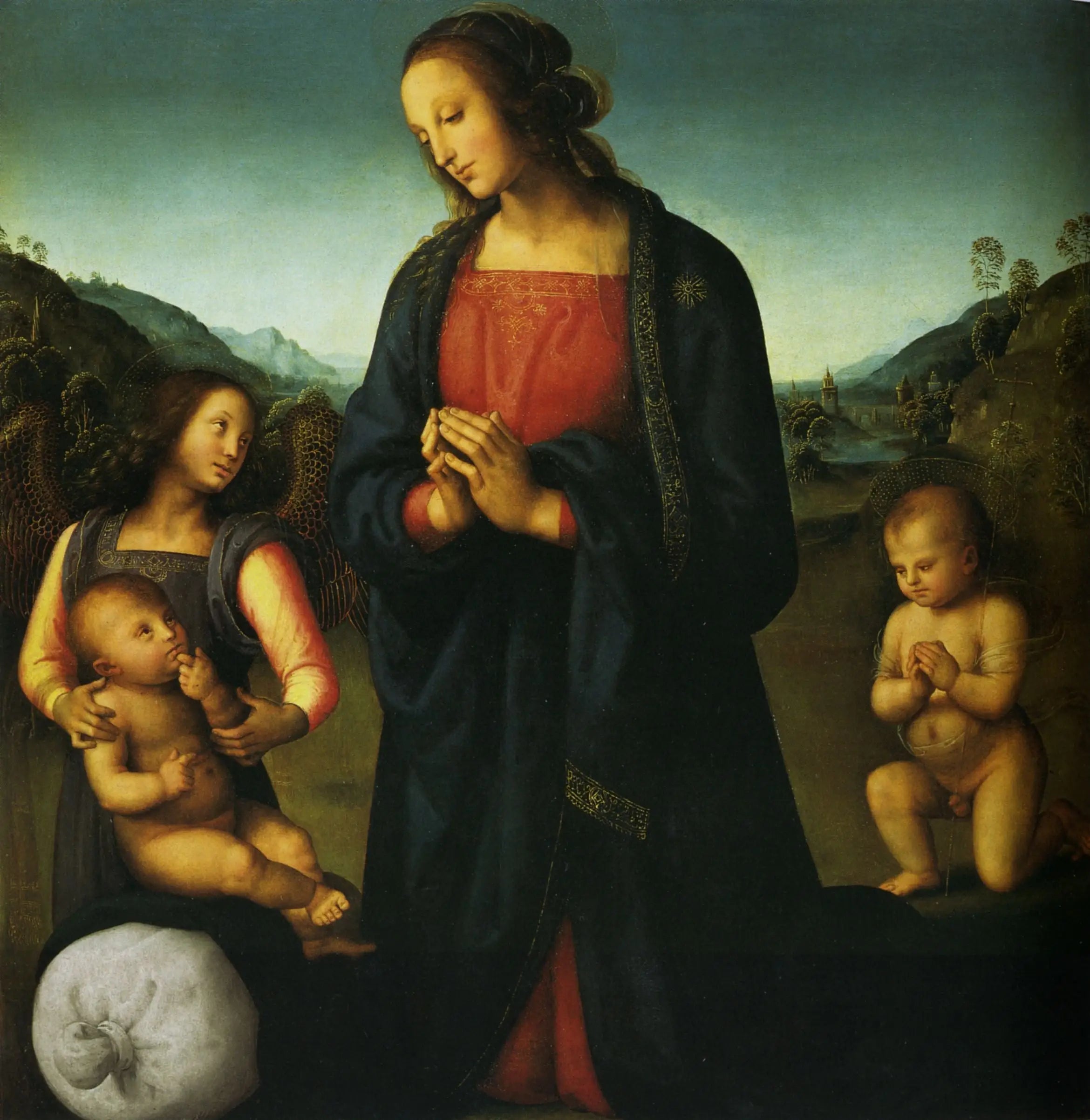La Vierge au sac - Pietro Perugino - Alpha Reproduction