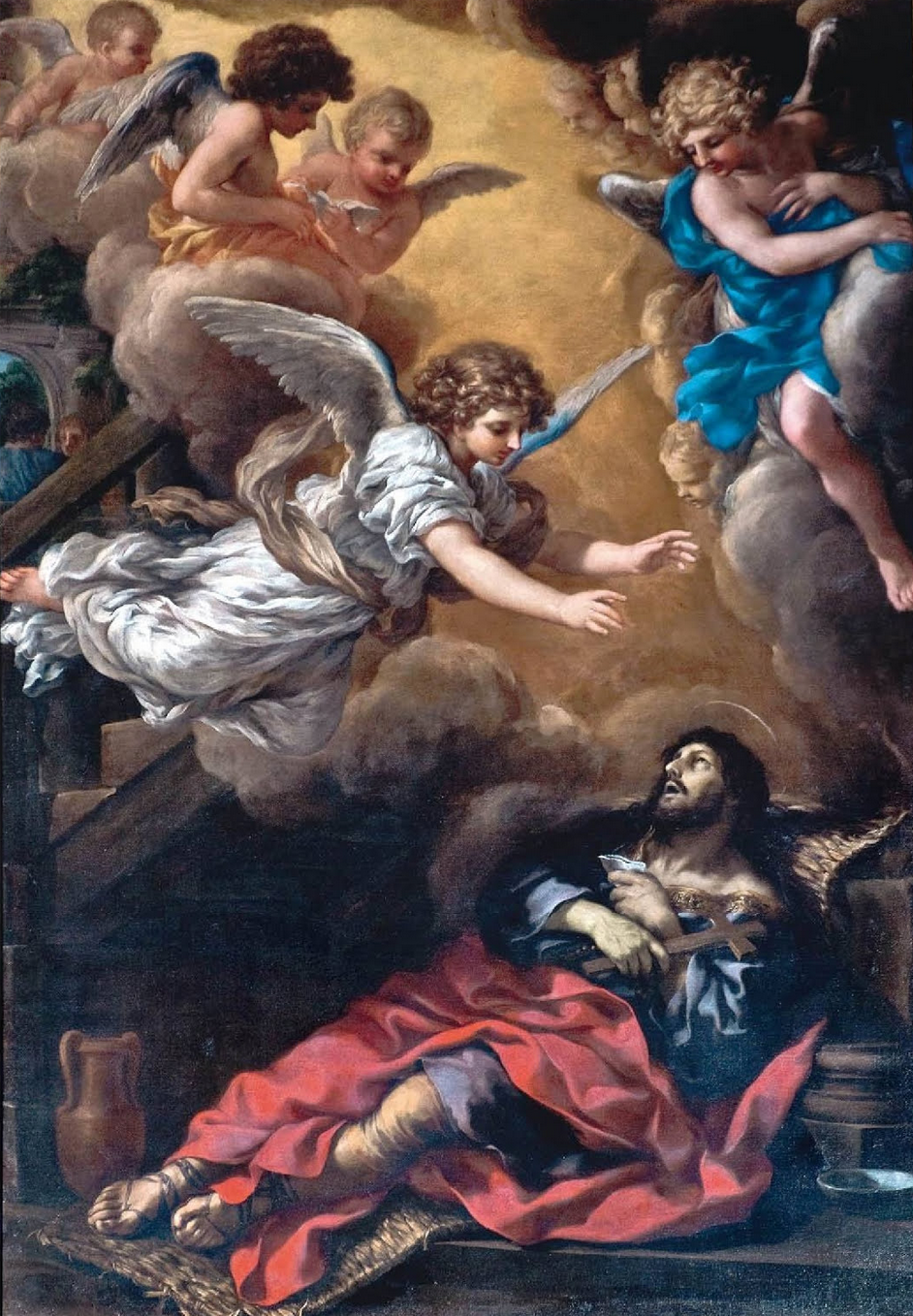 Saint Alexis mourant - Pietro da Cortona