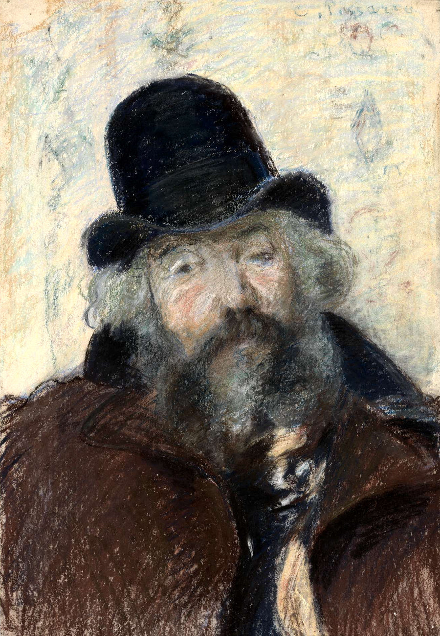 Reproduction du tableau « Portrait de Ludovic Piette - Camille Pissarro » par Alpha Reproduction en peinture à l’huile