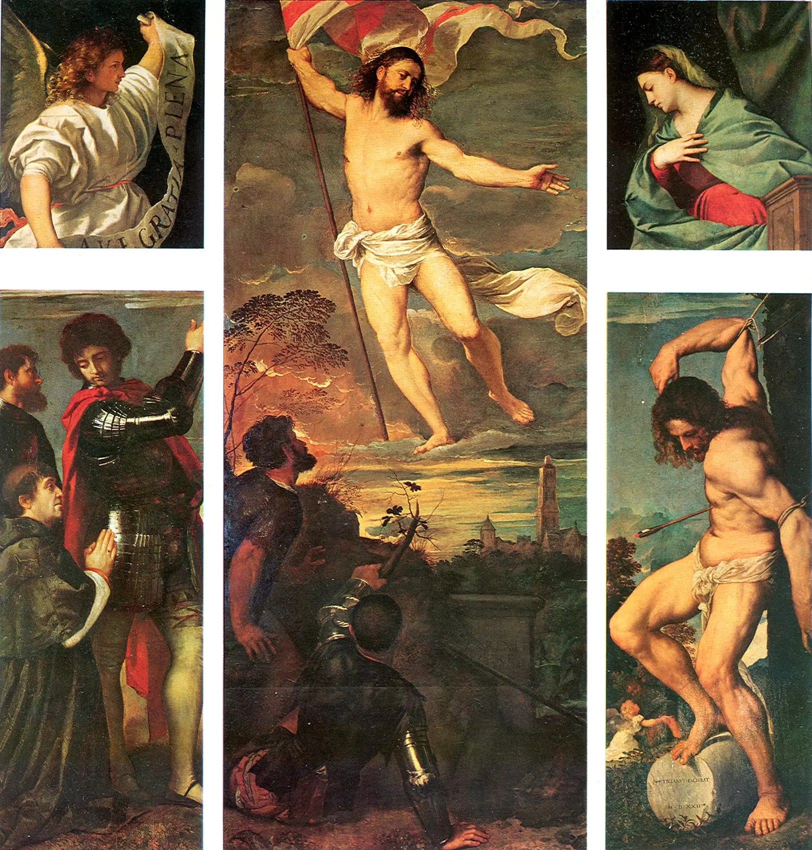 Polyptyque Averoldi - Titian - Alpha Reproduction