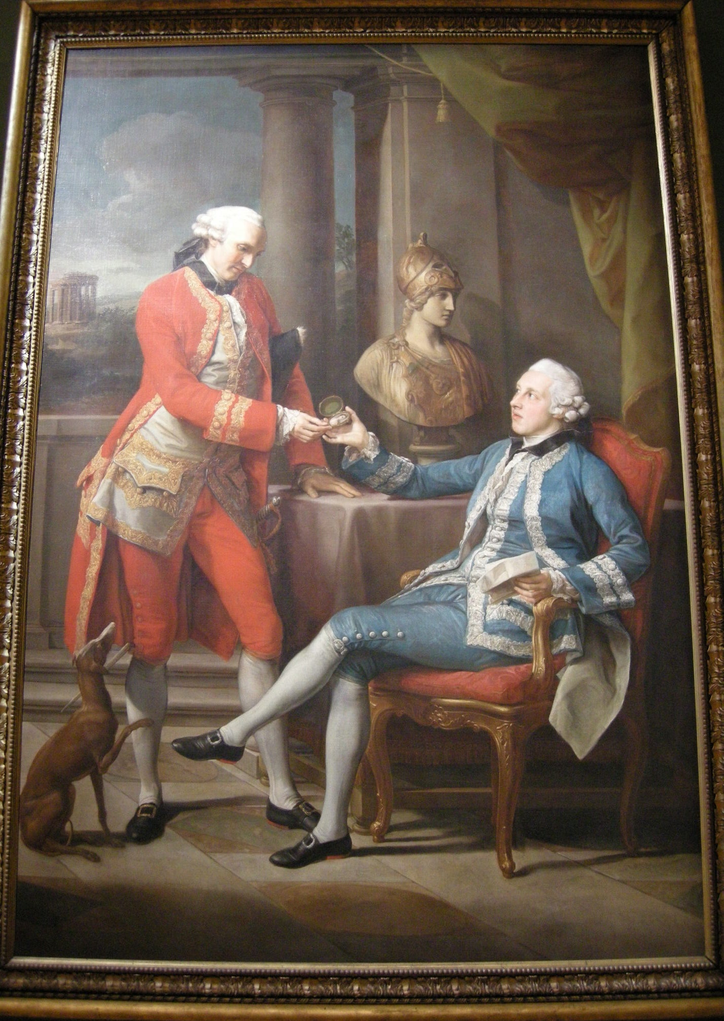 Sir Sampson Gideon et un compagnon non identifié - Pompeo Batoni
