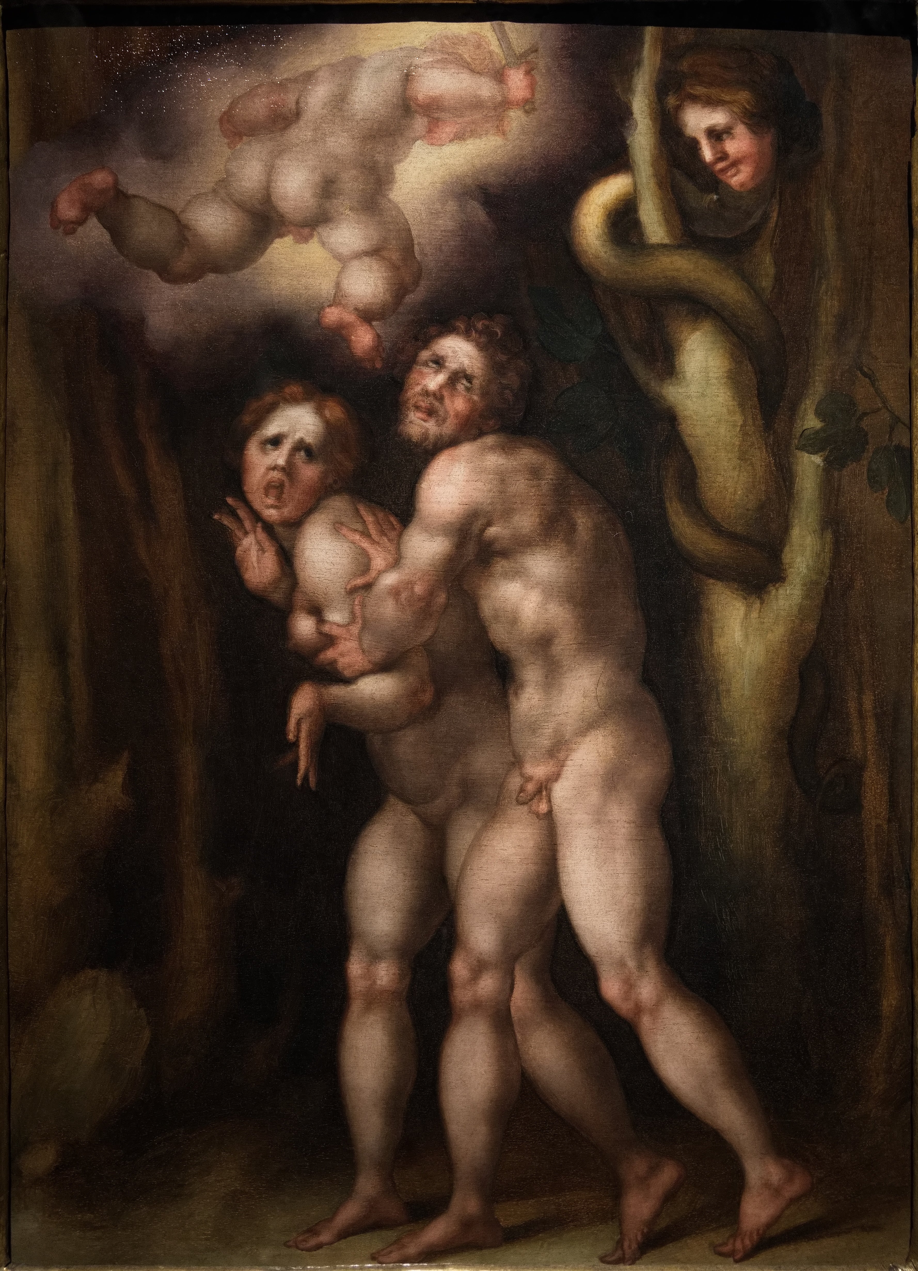 Expulsion d'Adam et Ève - Pontormo