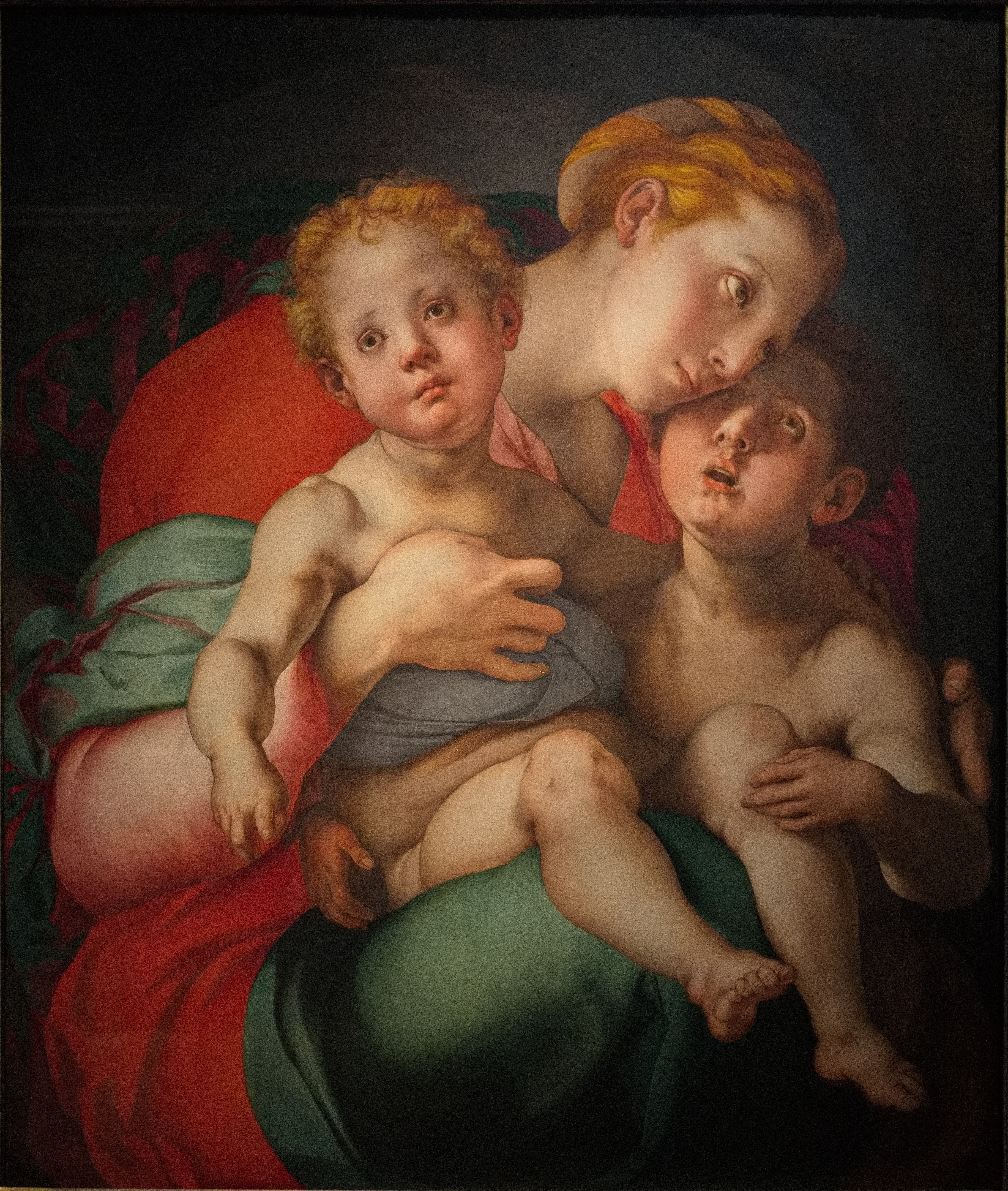 Vierge à l'Enfant avec le petit saint Jean - Pontormo
