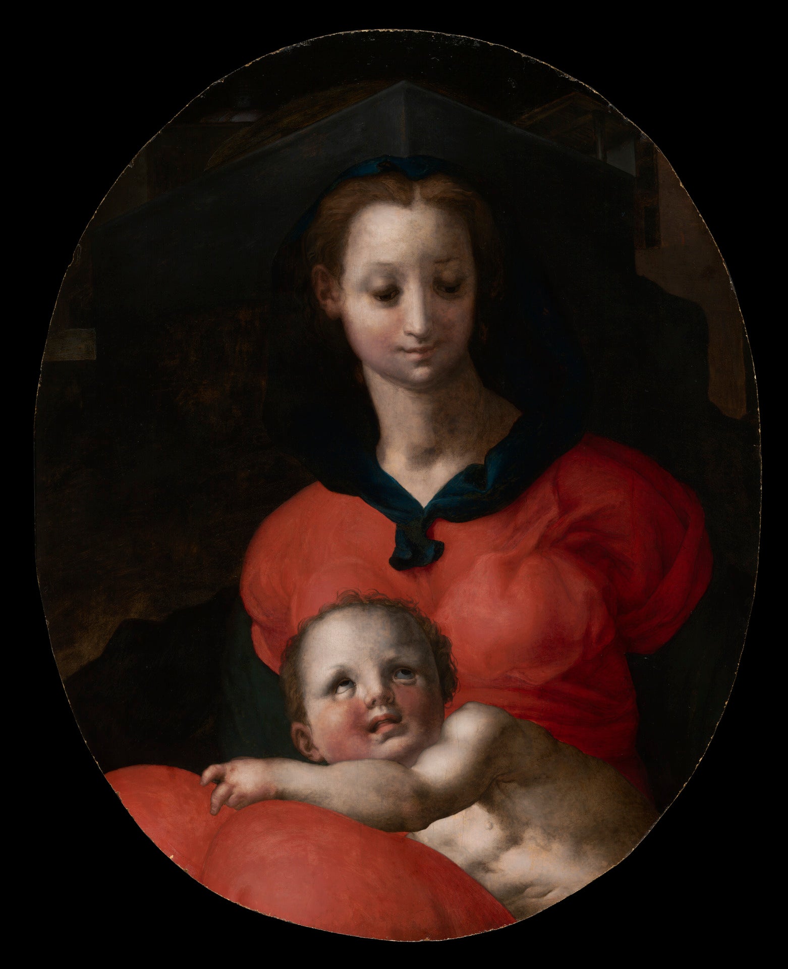 Vierge à l'Enfant, connue sous le nom de Madonna del Libro - Pontormo