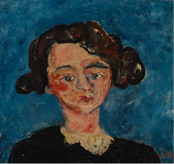 PORTRAIT DE JEUNE FILLE (PAULETTE JOURDAIN) - Chaim Soutine