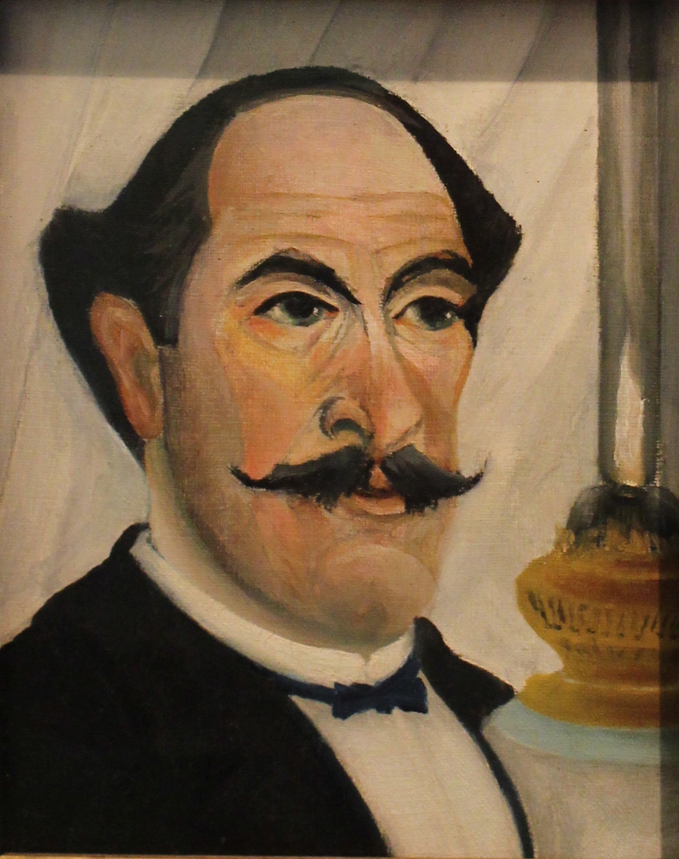Portrait de l'artiste à la lampe - Henri Rousseau