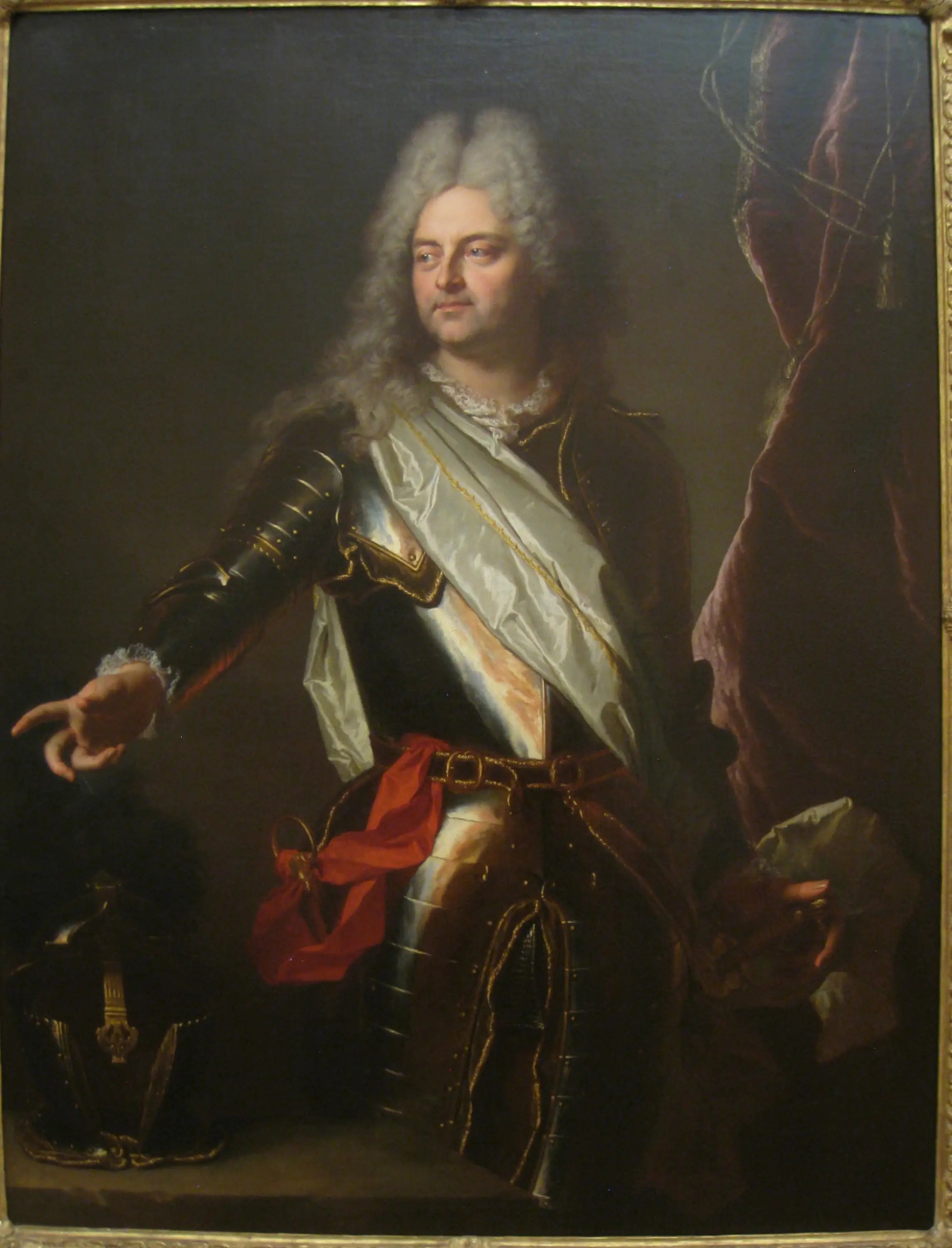 Portrait de Charles-Auguste d’Allonville marquis de Louville - Hyacinthe Rigaud - Alpha Reproduction