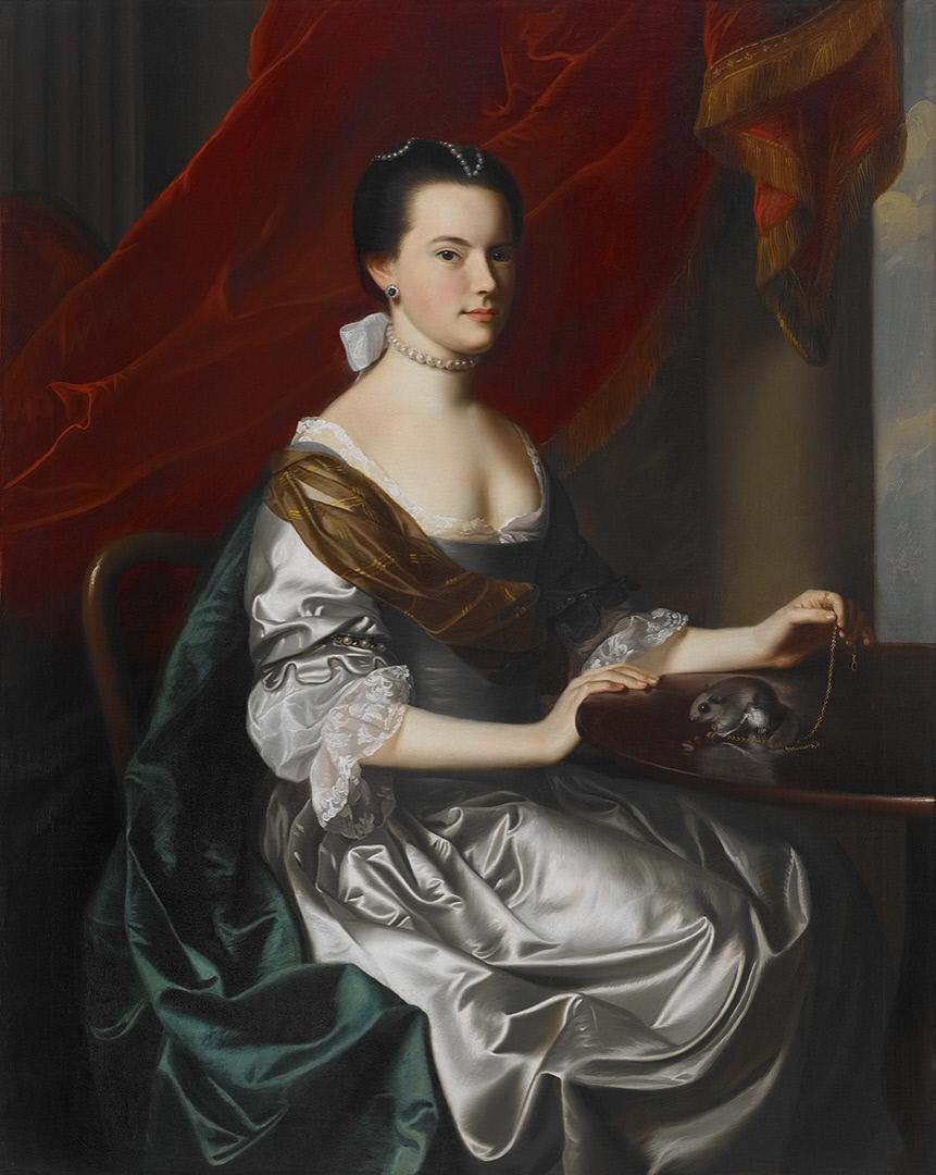 Portrait de Mme Theodore Atkinson Jr. - John Singleton Copley
