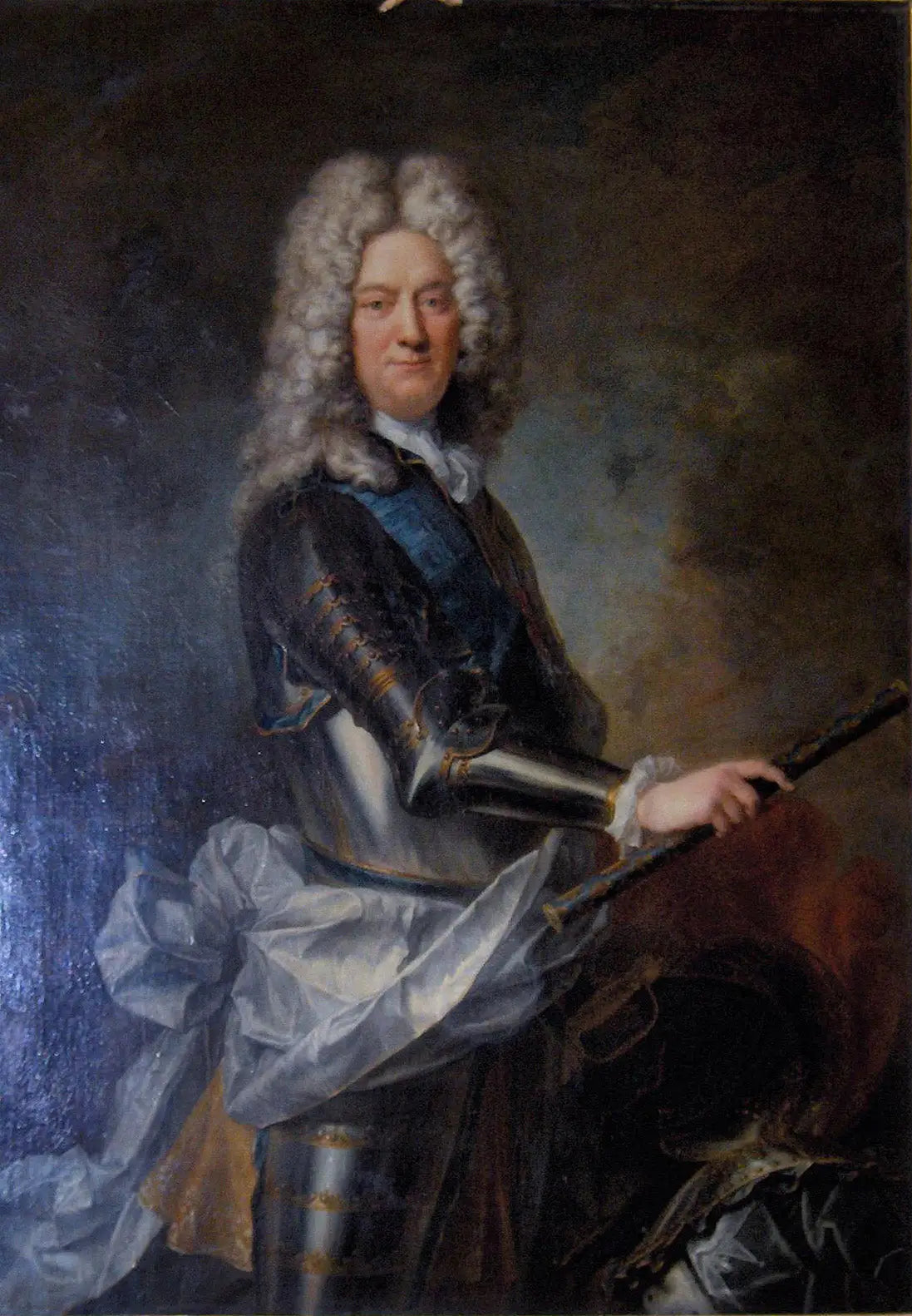 Portrait de Charles-Armand de Gontaut duc de Biron maréchal de France - Hyacinthe Rigaud - Alpha Reproduction