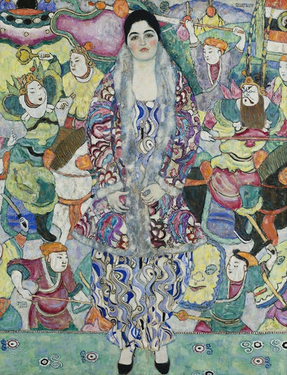 🎎✨ 프리데리케 마리아 비어 초상 – 구스타프 클림트 (1916)