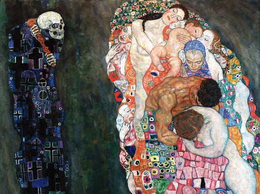 💀 죽음과 삶 – 구스타프 클림트 (1910-1915)