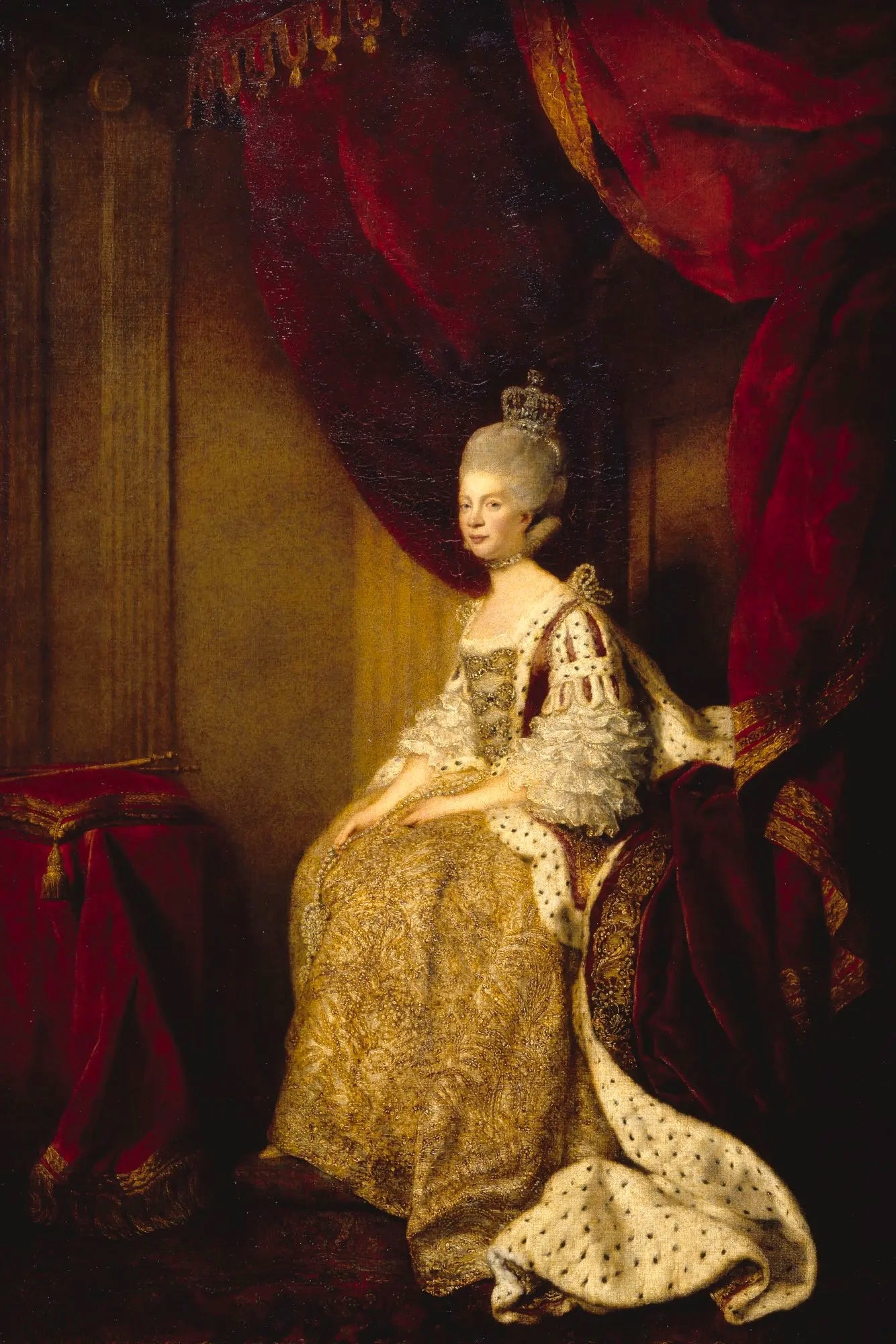 La reine Charlotte (1744–1818) - Joshua Reynolds
