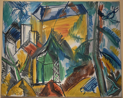 Le jardin abandonné - Raoul Dufy
