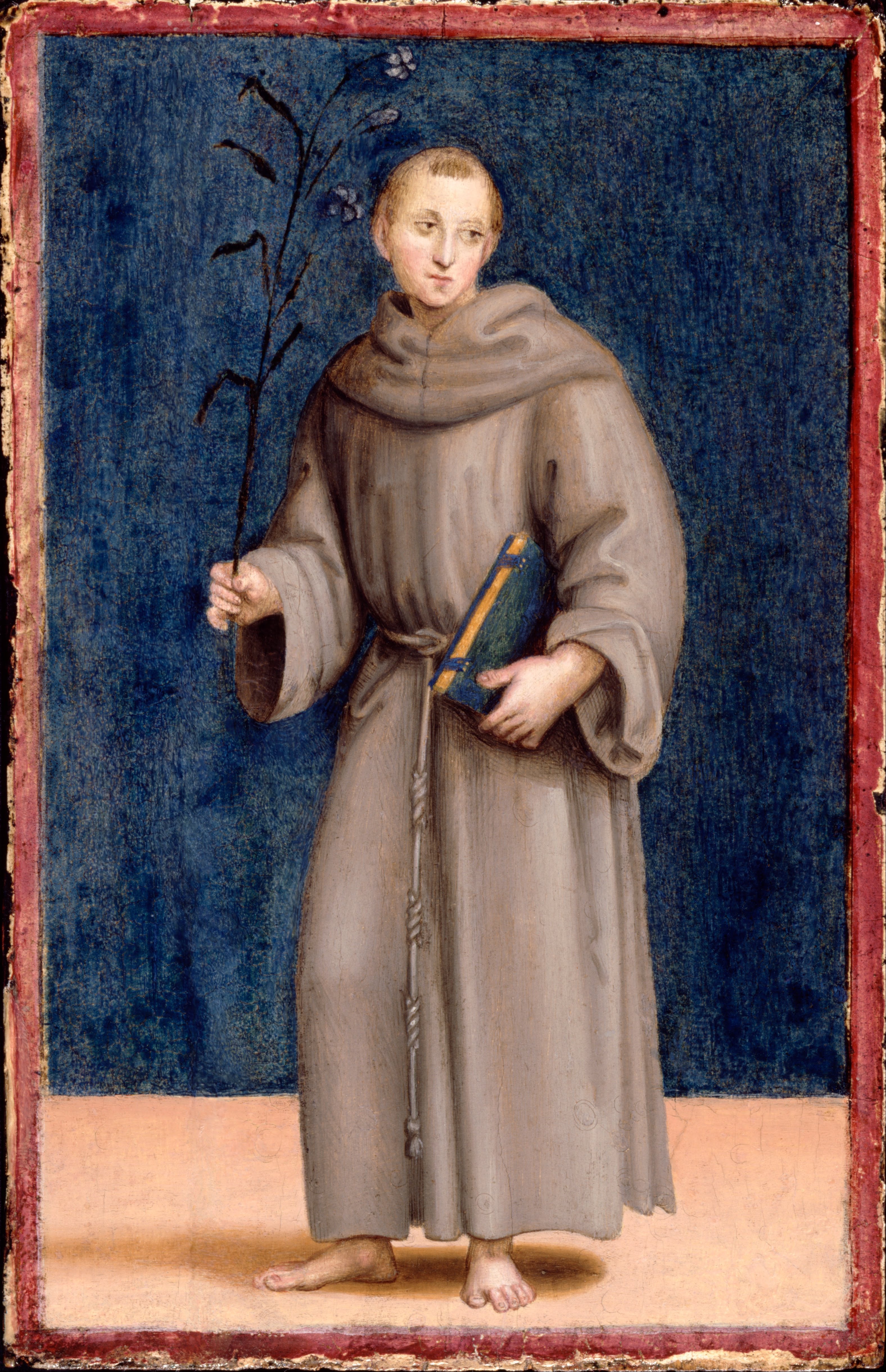 Reproduction du tableau « Saint Antoine de Padoue - Raphaël Sanzio » par Alpha Reproduction en peinture à l’huile