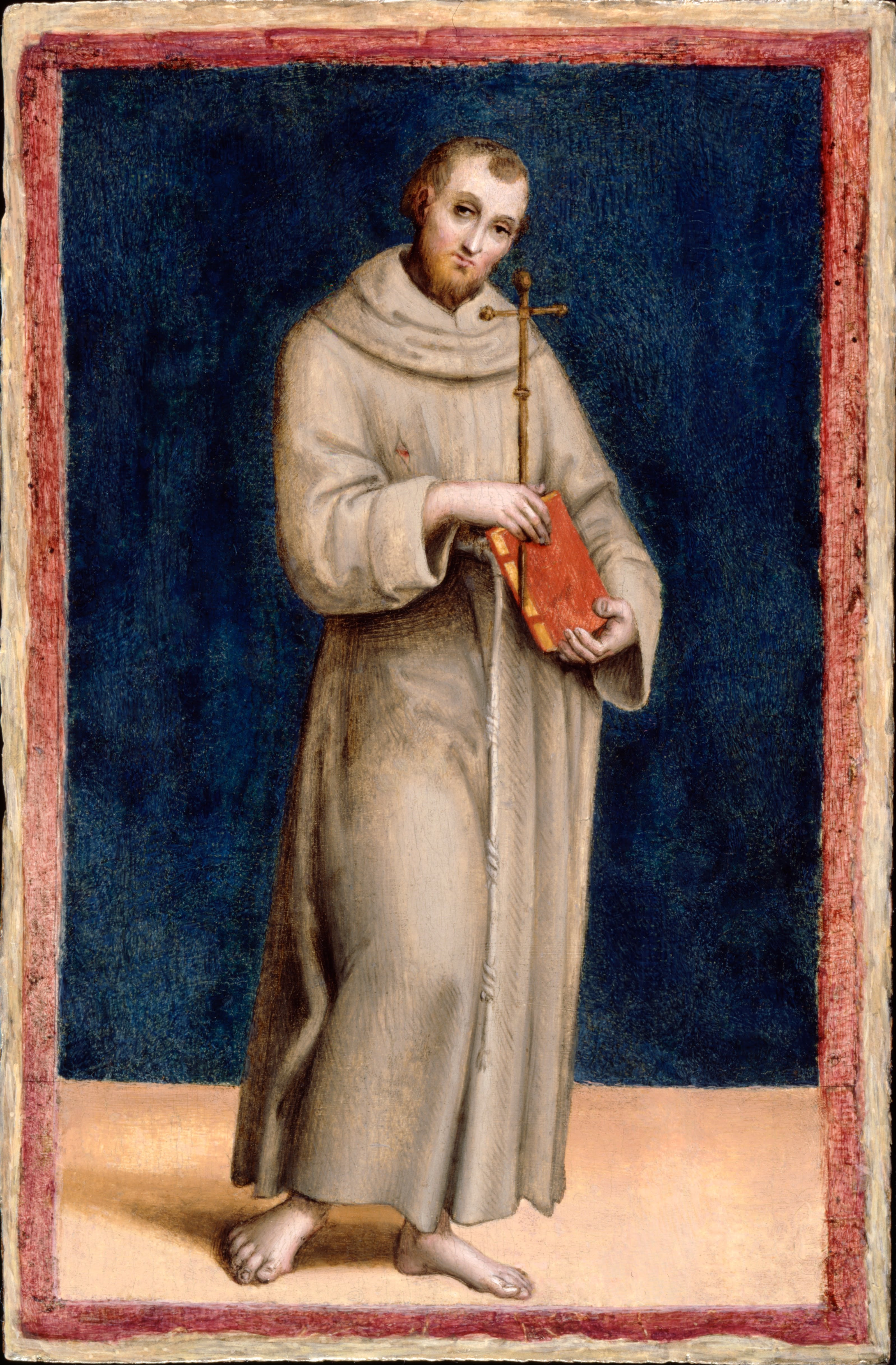 Reproduction du tableau « Saint François d'Assise - Raphaël Sanzio » par Alpha Reproduction en peinture à l’huile