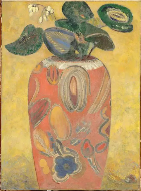 Plante verte dans une urne - Odilon Redon - Alpha Reproduction