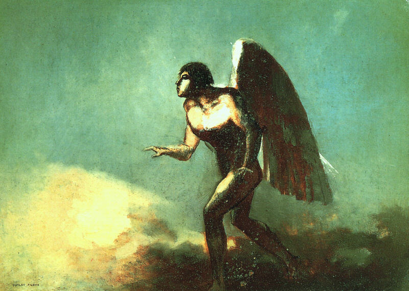 L'Homme ailé - Odilon Redon