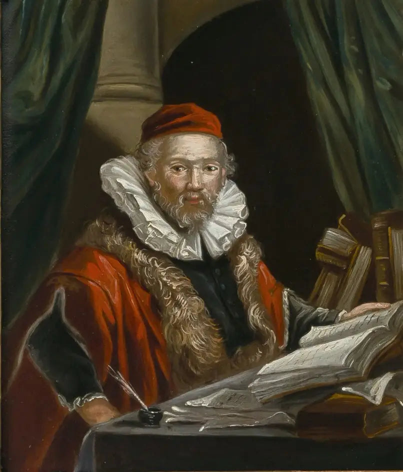 Reproduction du tableau « Jan Uytenbogaert, prédicateur des remontrants - Rembrandt » par Alpha Reproduction en peinture à l’huile