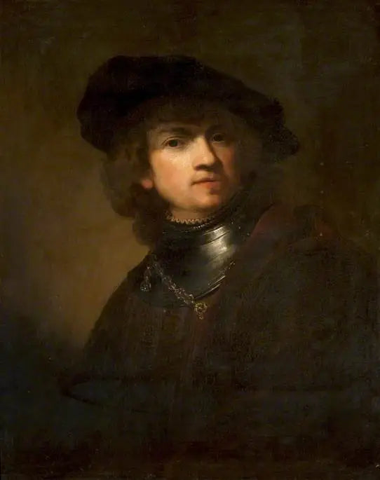 Reproduction du tableau « Autoportrait - Rembrandt » par Alpha Reproduction en peinture à l’huile