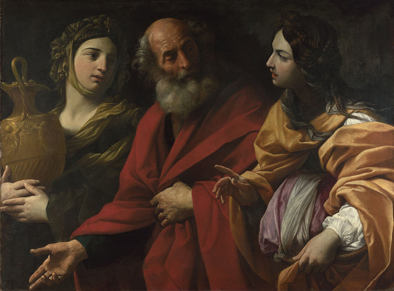 Lot et ses filles quittant Sodome - Guido Reni
