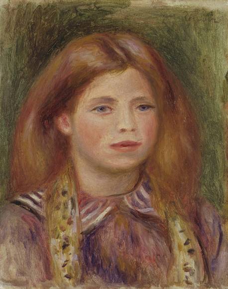 Reproduction du tableau « Coco. Portrait de Claude Renoir - Pierre-Auguste Renoir » par Alpha Reproduction en peinture à l’huile