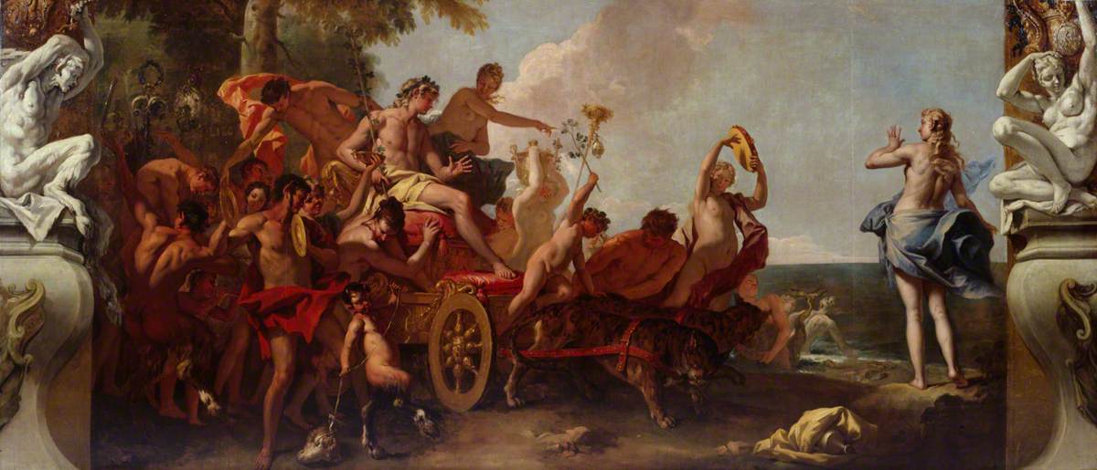 La rencontre de Bacchus et d'Ariane - Sebastiano Ricci
