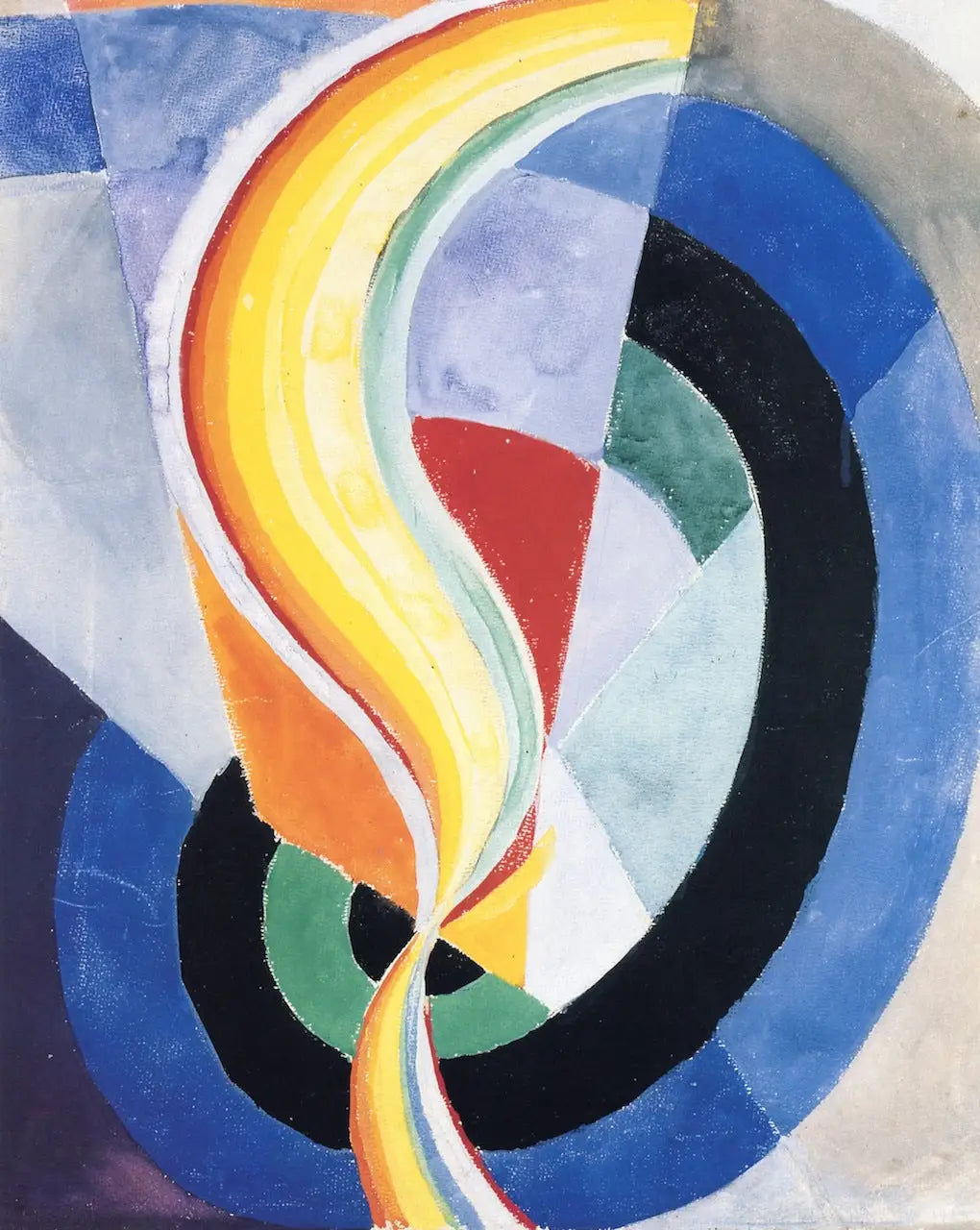 Reproduction du tableau « Hélice - Robert Delaunay » par Alpha Reproduction en peinture à l’huile