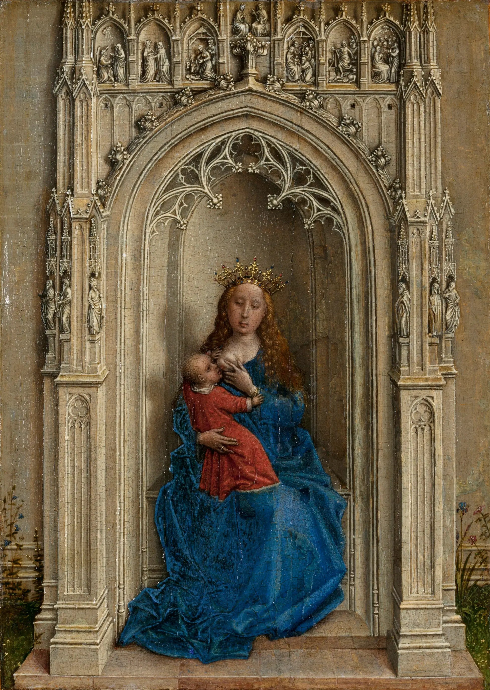 La Sainte Vierge avec l’Enfant Jésus. - Rogier van der Weyden - Alpha Reproduction