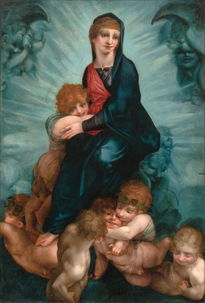 Vierge aux anges - Rosso Fiorentino - Alpha Reproduction