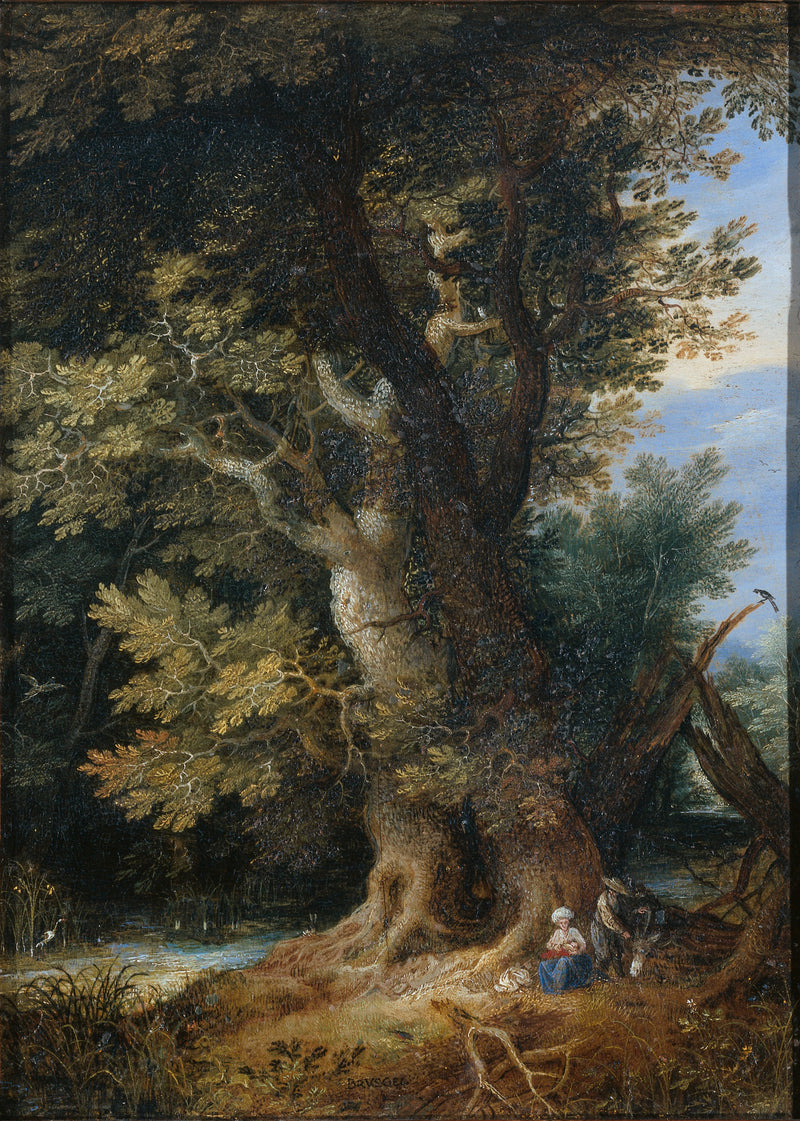 Le Repos pendant la fuite en Égypte - Jan Brueghel l'Ancien