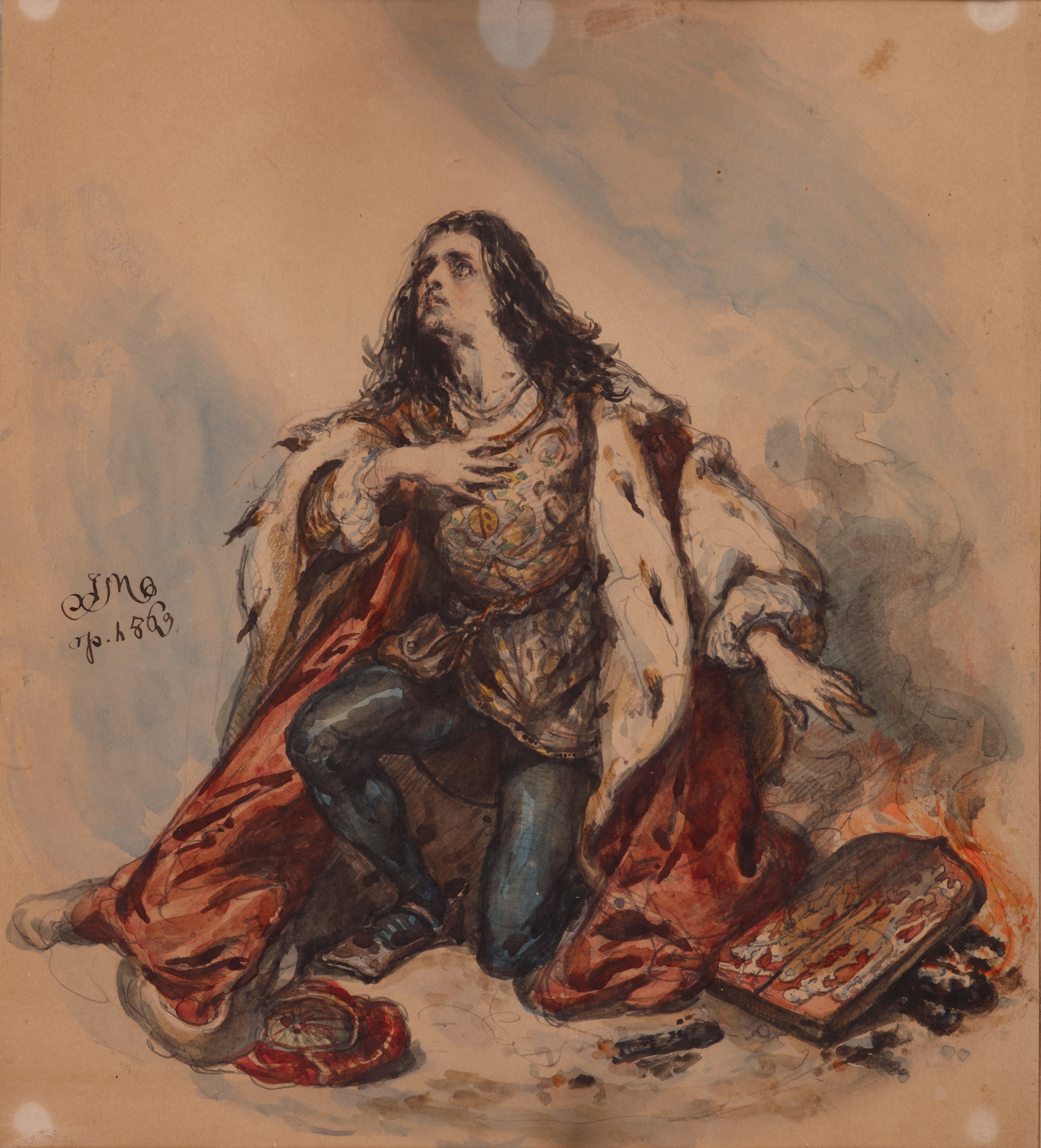 Saint Casimir - Prince héritier polonais - Jan Matejko