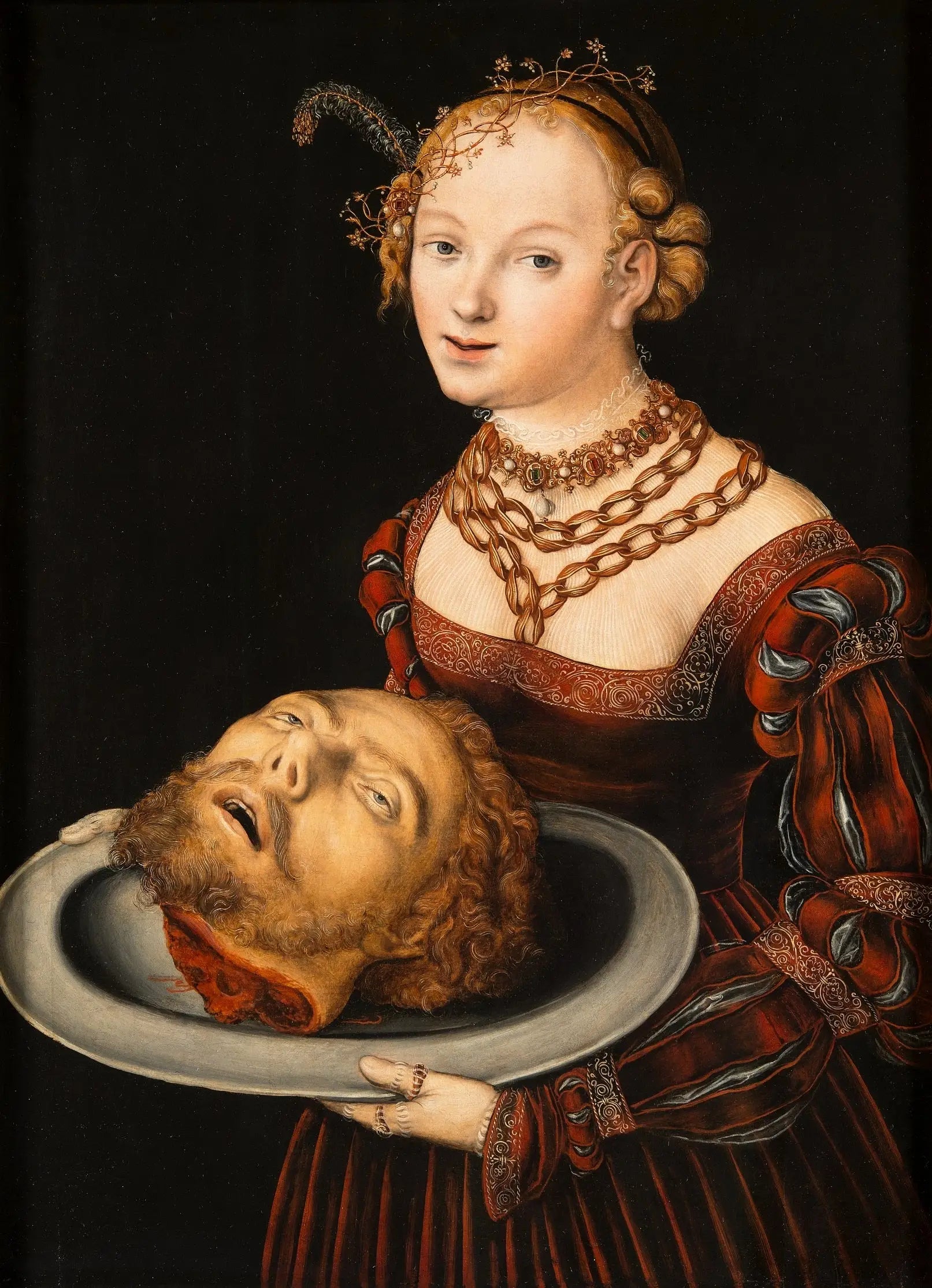 Salomé avec la tête de saint Jean-Baptiste - Lucas Cranach the Elder - Alpha Reproduction