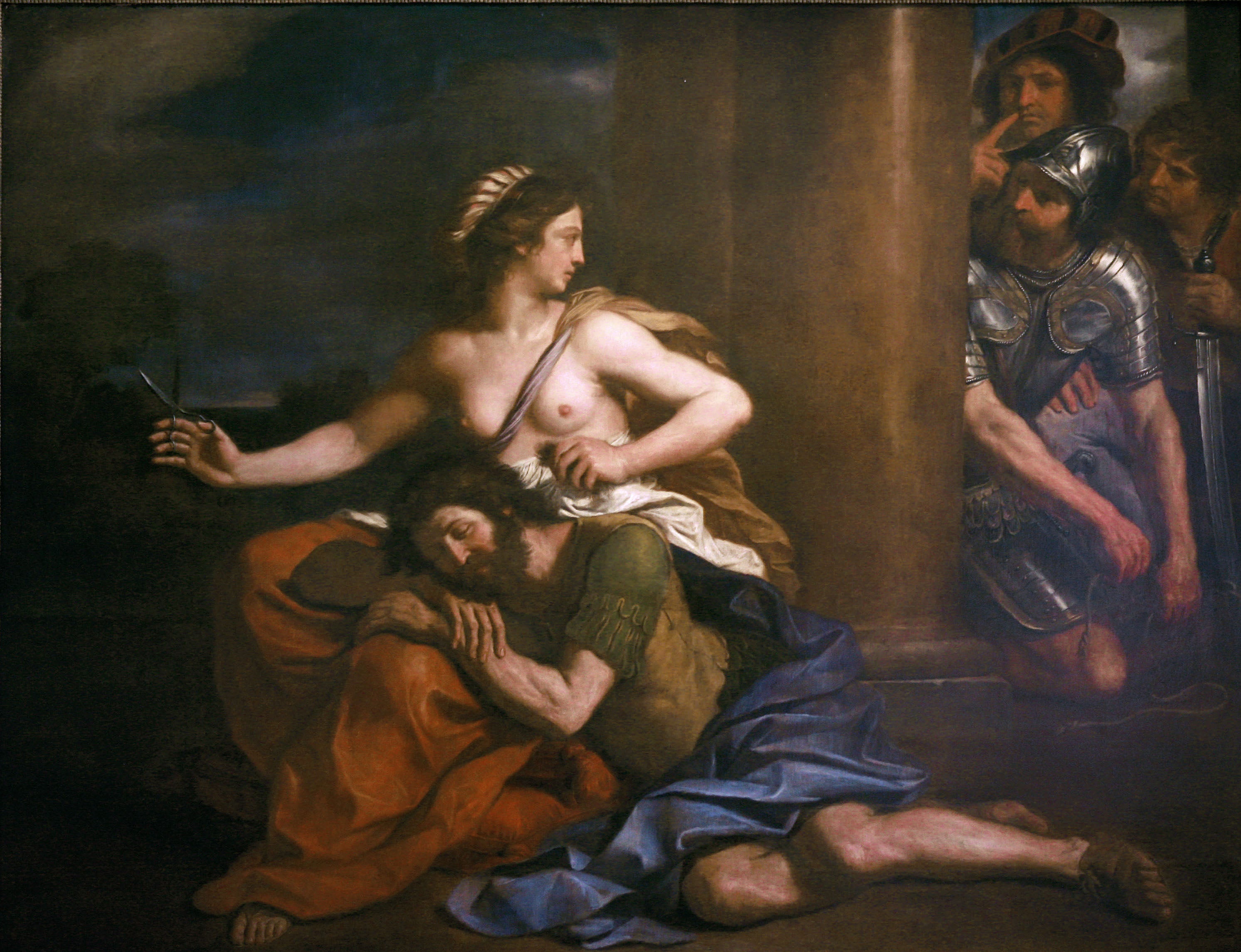 Samson et Dalila - Guercino