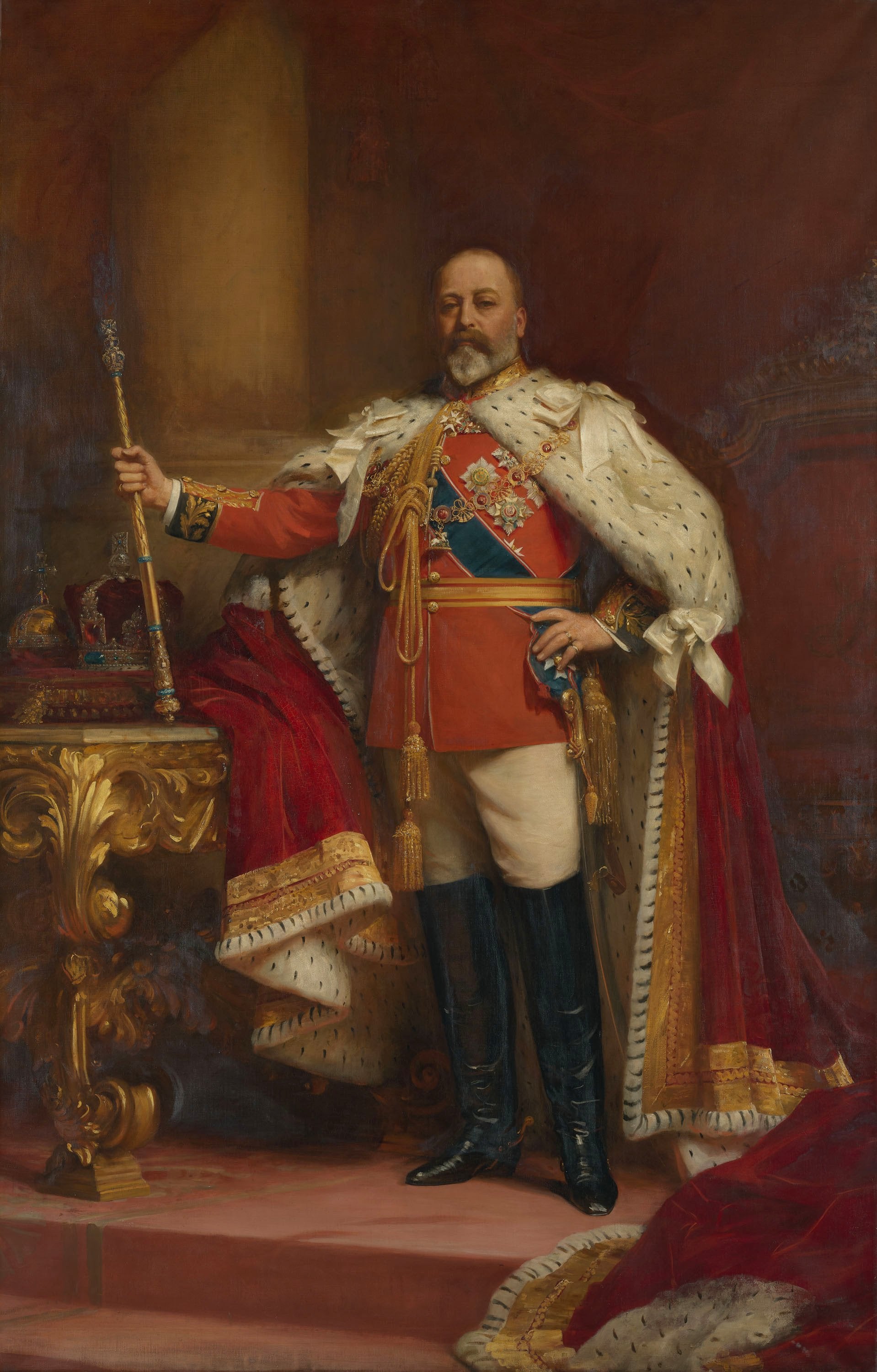 Le roi Édouard VII (1841-1910) - Luke Fildes