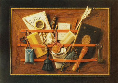 Tableau à lettres - Samuel van Hoogstraten