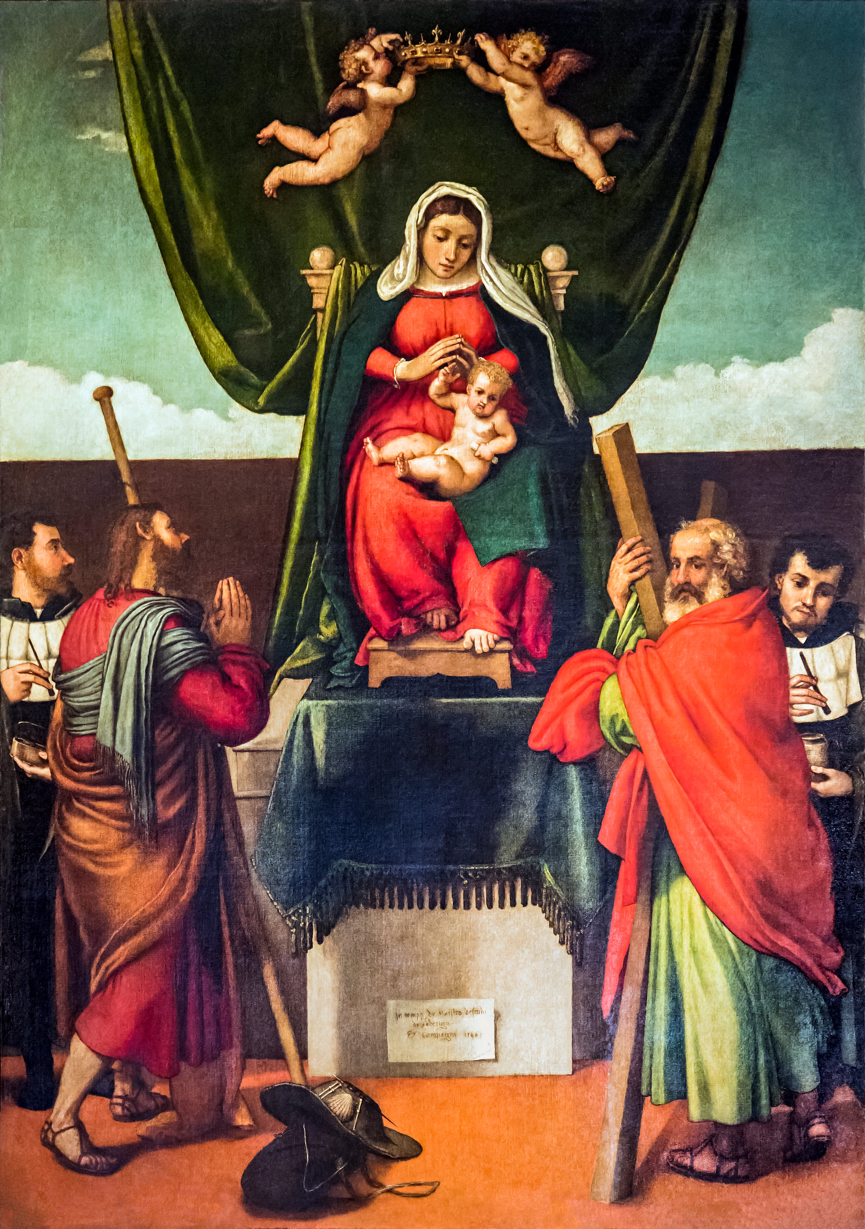 Retable de San Giacomo dell'Orio - Lorenzo Lotto