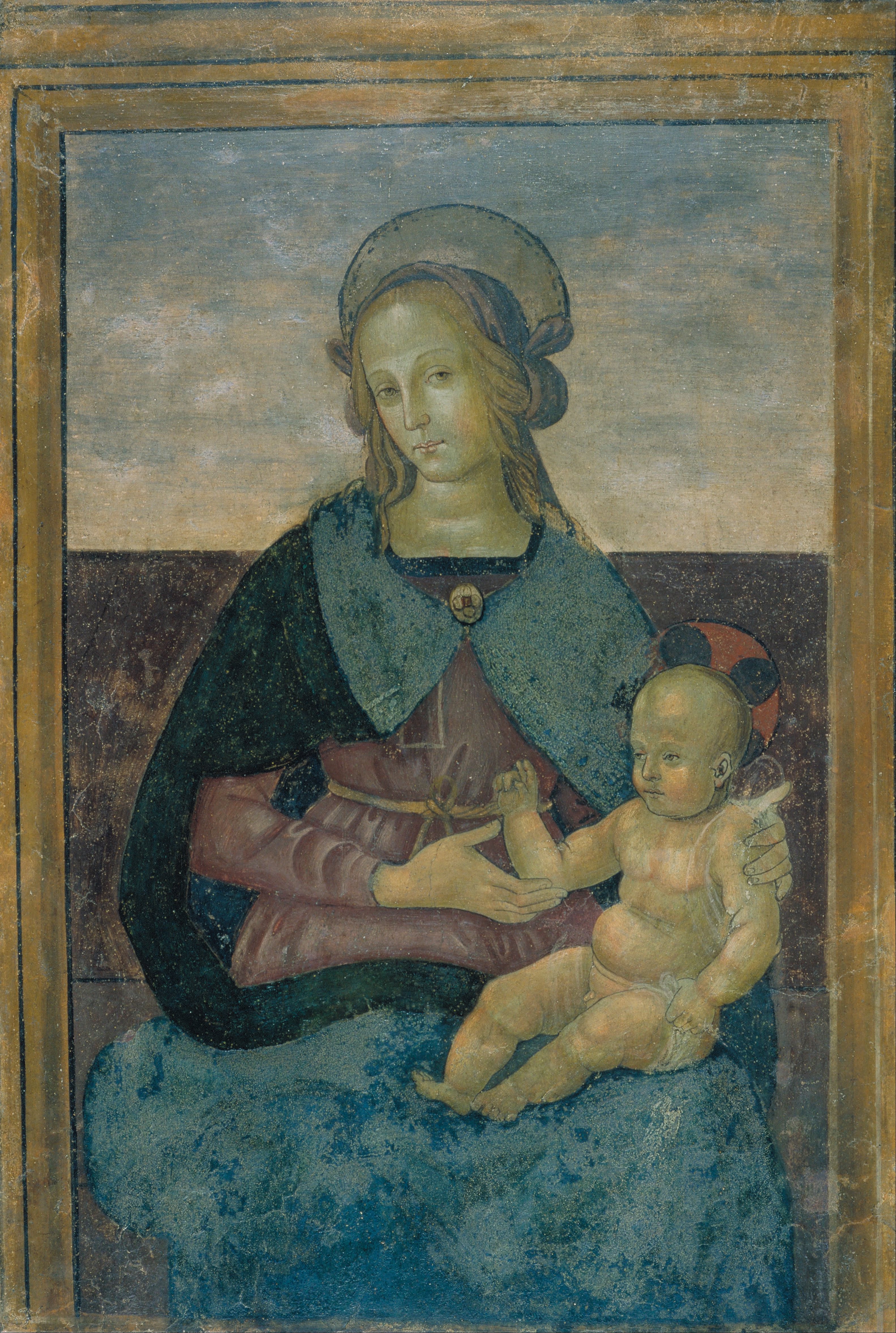 Vierge à l'Enfant - Pietro Perugino