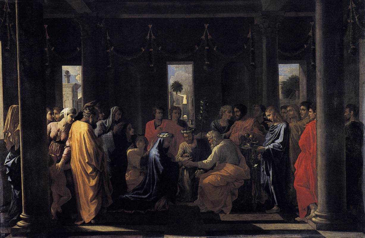 Le Sacrement du mariage - Nicolas Poussin