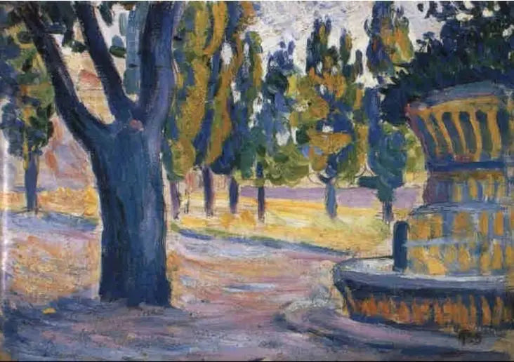 Reproduction du tableau « Étude pour La Place des Lices - Paul Signac » par Alpha Reproduction en peinture à l’huile