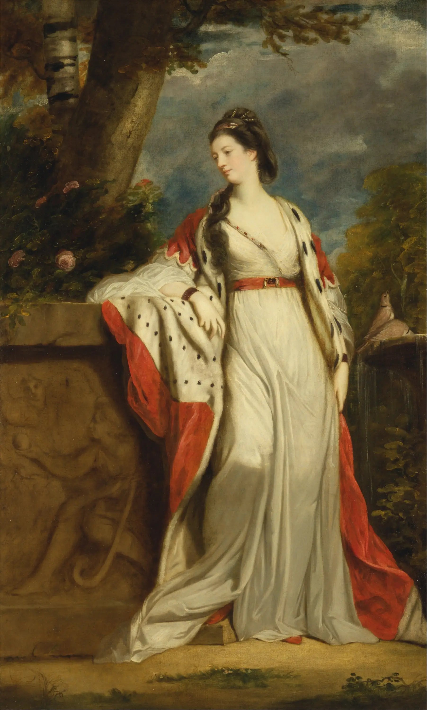 Elizabeth (née Gunning) baronne Hamilton de Hameldon et duchesse d’Argyll - Joshua Reynolds - Alpha Reproduction