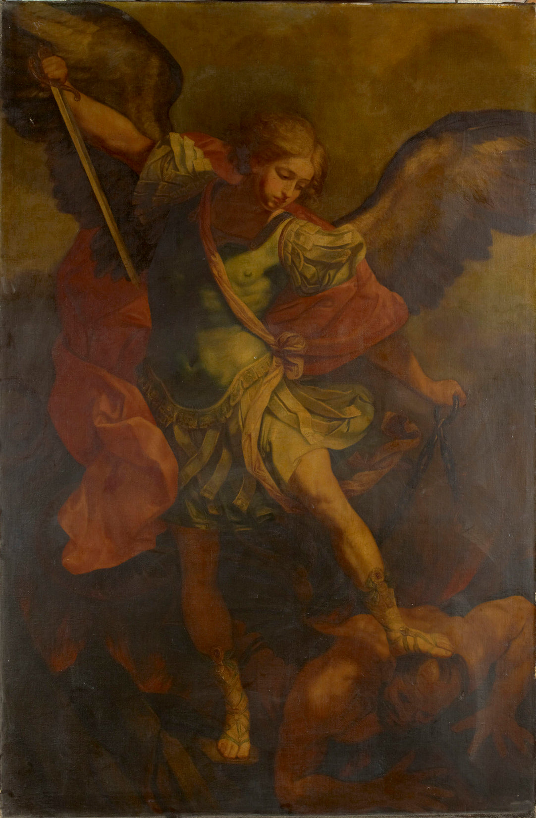 Saint Michel Archange terrassant le dragon - Joshua Reynolds